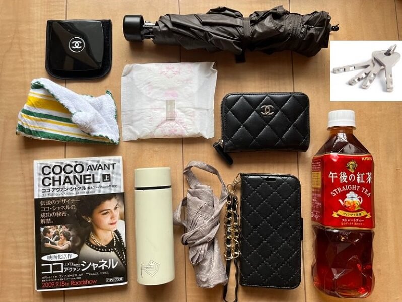 遠出の所持品, CHANEL, シャネル収納力