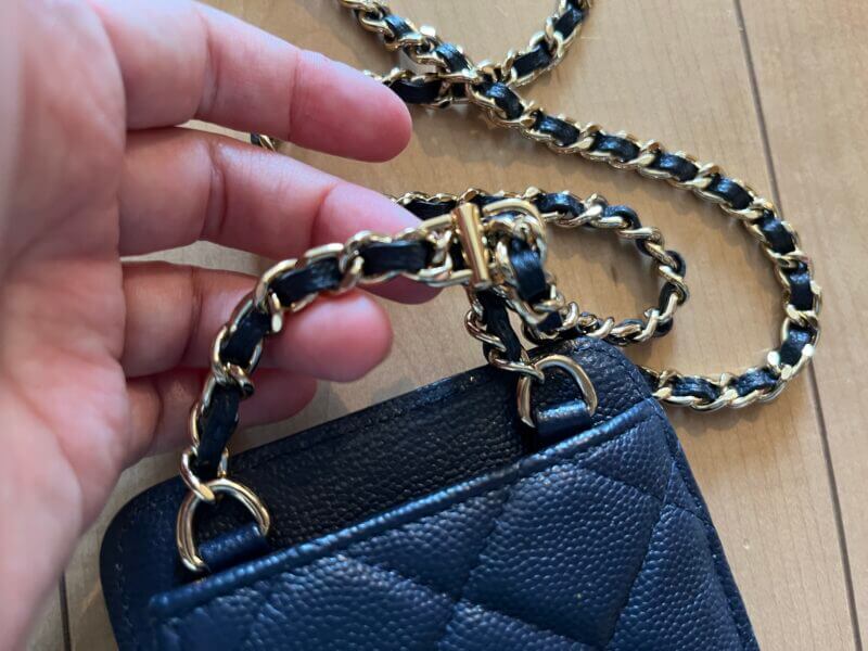 CHANEL, シャネルチェーン短くする方法