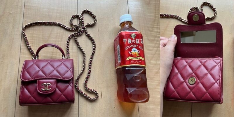 CHANEL, シャネルココハンドル, クラッチバッグ, 大きさ比較